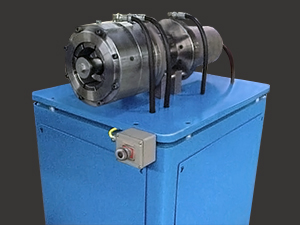 SelectForm Model M6 Modular End Forming Tool Mounted on Hydraulic Power Pack System